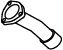 MERCE 6204900225 Exhaust Pipe